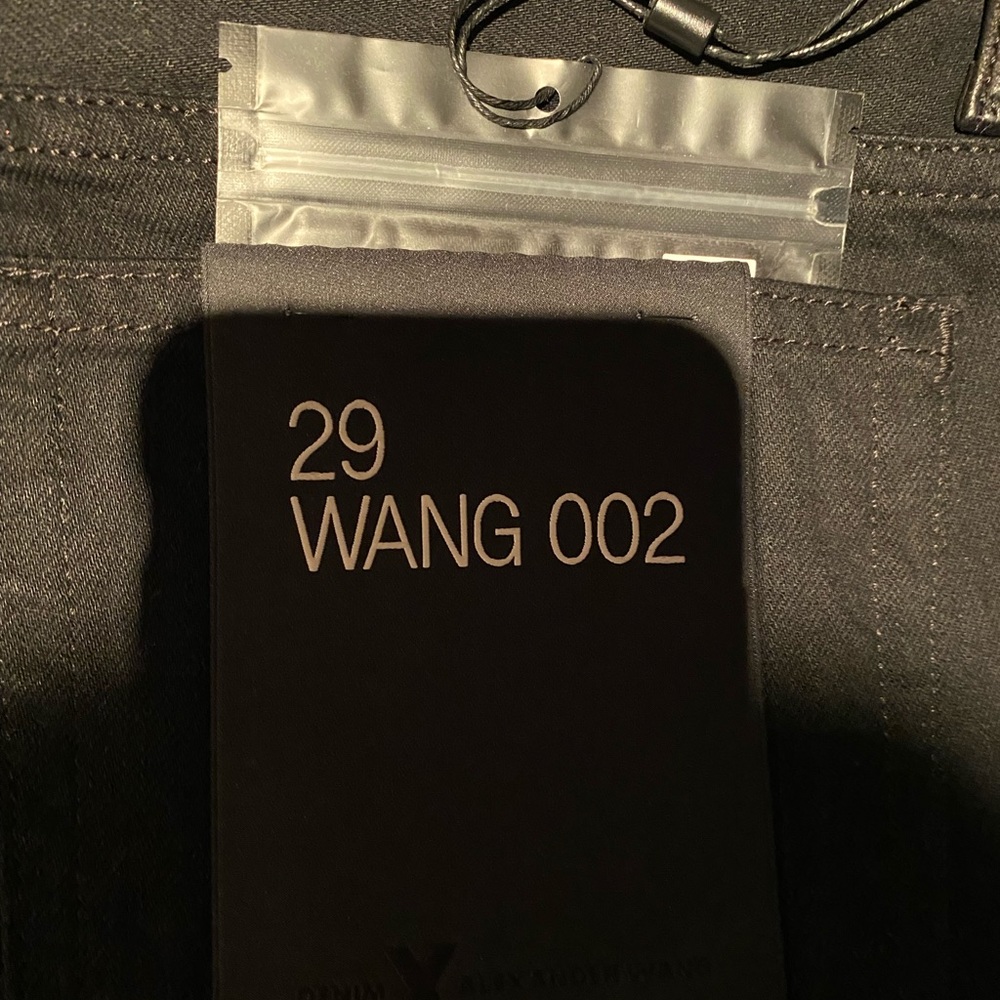 Alexander Wang Black Denim Style 002 (Mulitple Sizes) NWT - Picture 11 of 11
